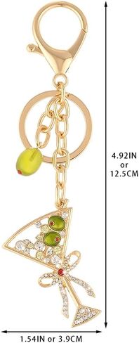 Keychain Bag Charms Car Keyrings | Purse Handbag Charms for Women | Fruit Bag Key Chain Accessories Gift in Saudi Arabia