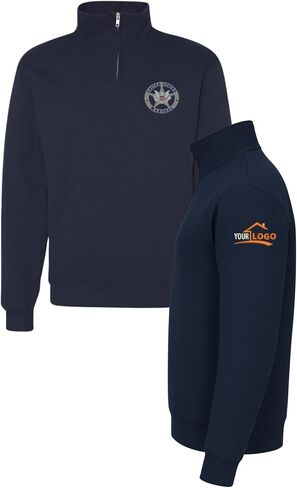 ALLNTRENDS Adult Zip Collar Sweatshirt U.S Marshals Embroidered USA Service Top in Saudi Arabia