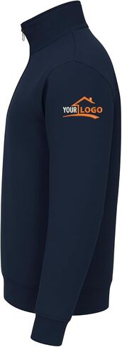 ALLNTRENDS Adult Zip Collar Sweatshirt U.S Marshals Embroidered USA Service Top in Saudi Arabia