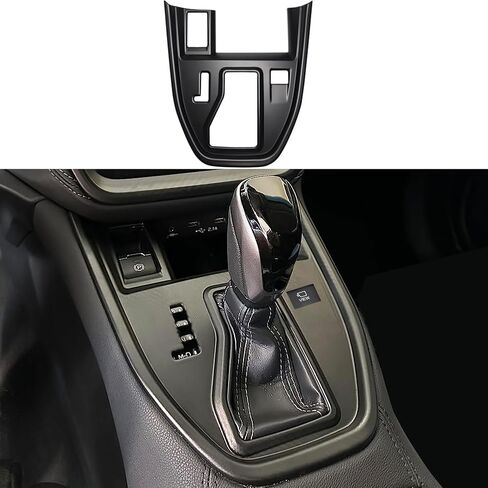 Kolya Interior Center Console Gear Shift Panel Cover Trim for Subaru Outback Legacy Accessories 2020 2021 2022 2023 2024 2025 (Matte Black with Extra Button) in Saudi Arabia