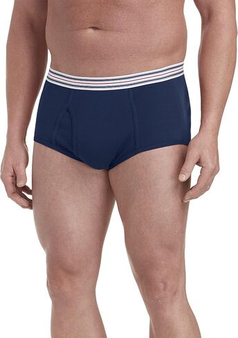 Harbor Bay by DXL Big and Tall Briefs, White XL, Pack of 3 in Kuwait