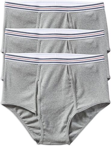 Harbor Bay by DXL Big and Tall Briefs, White XL, Pack of 3 in Kuwait