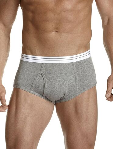 Harbor Bay by DXL Big and Tall Briefs, White XL, Pack of 3 in Kuwait