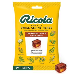 Ricola Original Herb Cough Drops, 21 Count