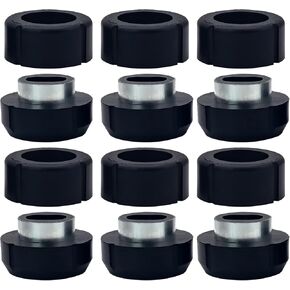 7-108-BL Replace Body and Cab Mount Bushing Kit For Chevy C10/C20 1981 1982 1983 1984 1985 1986 2/4wd For Chevy K10/K20/K30 1981 82 83 84 85 1986 2/4wd Polyurethane Body Cab Mounts Black