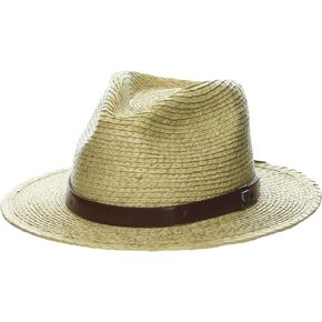 BRIXTON Brimmed Hat, Natural/Brown