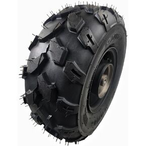Black 19 * 7-8 Rear Rim Wheel For Coleman BT200X CT200U CT200UEX Mini Bikes