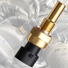 12608814 Coolant Temperature Sensor, Engine Coolant Temp Sensor Compatible with Chevrolet GMC, Replace Part Number 19236568 15326388 213-4333 213-4333 213-4514