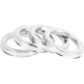 Hub Centric Rings, 54.1mm ID to 72.6mm OD Vehicle Wheel Hubrings Aluminum Alloy, 4 Pcs