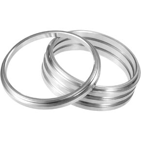 Motoforti 4pcs OD 82mm to ID 72.6mm Aluminum Alloy Car Hub Centric Rings Wheel Bore Center Spacer Long-Lasting