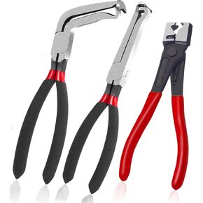 3pcs خلايا قطع الاتصال الكهربائية ، كماشة موصل كهربائي للسيارات وأدوات مقطع خط الوقود للسيارات ، أدوات السيارات لفصل الموصلات الكهربائية/حاقن الخرطوم/الوقود