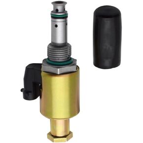 Oil Pump Solenoid Valve Compatible for CAT E322C 3126 3126B IPR Valve Injector Regulator for Caterpillar 3126B 3126 3116 Engine Replaces# 122-5053 1225053 107-1228 PR315
