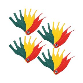DASBET Brake Lining Thickness Gauge, 8 Piece Brake Pad Measuring Ruler Tool Set Color Coded SAE & Metric Brake Pad Gauge Tool Disc and Drum Brake Lining Gauge Set 4 Pack