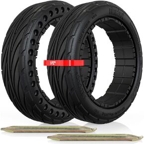1PZ FBS-W5F Comfort Tyre for Electric Gokart Pro و Gokart Bundle الخلفي ، بديل لـ NineBot بواسطة Segway S-Max Self Balance Scooter ، Gokart (مع Ninebot S Max)