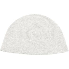 Shorts of Hawick Men's 100% Cashmere Watch Cap Beanie - Ivory White - Made in Scotland by Love Cashmere