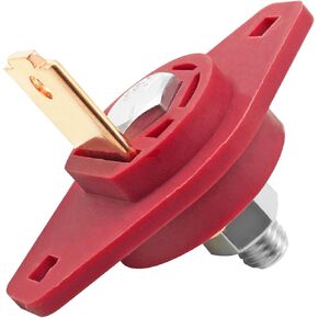 241432 Terminal Power Output Compatible With Bobcat 200 Air Pak, HF-251-2, HF-251d-1, Trailblazer 275 Trailblazer 325 Polarity Reversing Switch Kit, Red