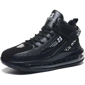 WILTENA Mens Fashion Comfy Air Cushion Basketball Shoes Boys Vogue Stylish Sports Tennis Sneakers Walking Casual Shoes in Kuwait