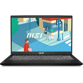 MSI Modern 15 Thin and Light Daily Laptop: 15.6" FHD 1080p, Intel Core i7-1195G7, Intel Iris Xe, 16GB, 512GB SSD, Win10, Carbon Gray (A11MU-681) in Saudi Arabia