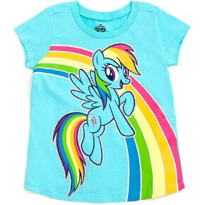 My Little Pony Girls T-Shirt Toddler to Big Kid Sizes (3T - 10-12)