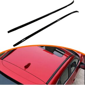 Roof Rack Cross Bars for 2016-2023 Mazda CX-9 CX9 Black Cargo Baggage Luggage Roof Rack Crossbars (Models with Factory Roof Rails)