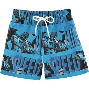Boccsty Dots 80s 90s Geometric Boys Swim Trunks Baby Kids Swimwear Summer Toddler Beach Board Shorts 2T