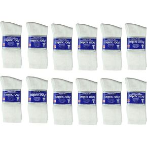 جوارب Gelante للجنسين بتصميم Diabetic Crew من Physicians Approved 2040D-BLK-12-(10-13) in Kuwait