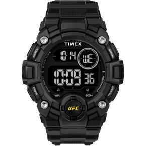 Timex UFC Men's Rematch 50mm Watch - Black Strap Digital Dial Black Case in Kuwait