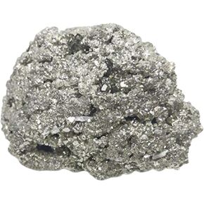 Pyrite Stone Cluster, High Energy Natural Iron Pyrite Stone, Gold Rock, Reiki Crystal, Certified Pyrite