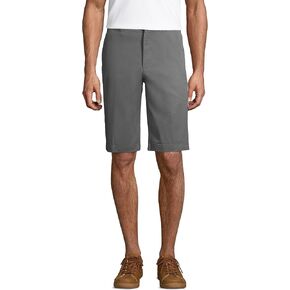 Lands' End Boys Plain Front Blend Chino Shorts in Kuwait