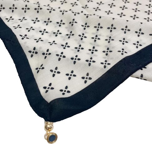Women's Scarf Magnetic Clasps Winter Stylish and Versatile Neck Scarf Warm and Cozy 27.5 * 27.5 Inches in Saudi Arabia