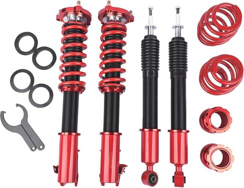ارتفاع Geluoxi قابلة للتعديل Coilover تعليق صدمة التمتص الصدمات البديل لخفض لعام 2006-2011 هوندا Civic A-Cura CSX Coilovers Snprings Struts in Saudi Arabia