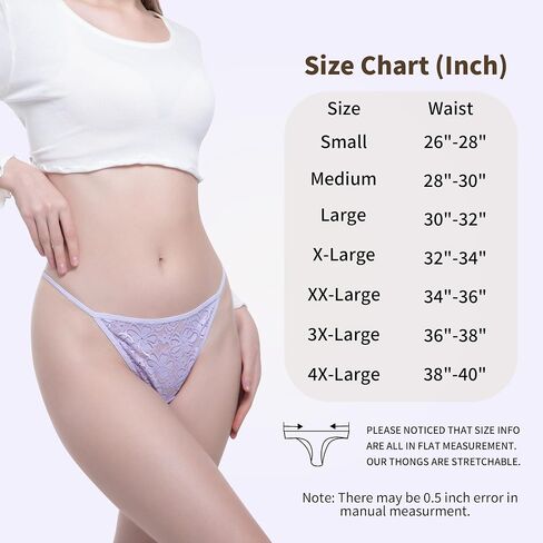 T Back Sexy Low Rise Stretchy Invisible Patterns Lace Cotton Women Thongs Pack in Saudi Arabia
