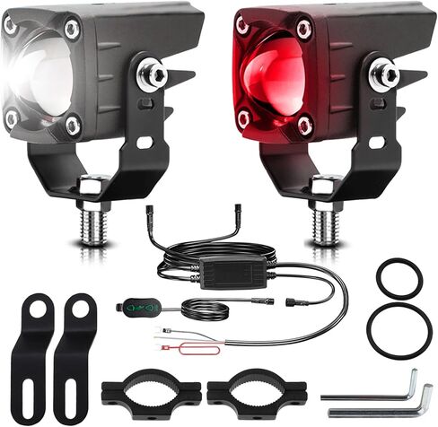 Warkance 2pcs 24W LED Auxiliary LED SPOTLIGHT FOGLALLE LIGHT FOGLAYS in Kuwait