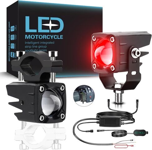 Warkance 2pcs 24W LED Auxiliary LED SPOTLIGHT FOGLALLE LIGHT FOGLAYS in Kuwait