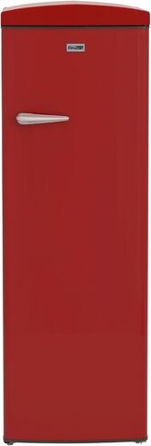 24 in. 11 cu. ft. Classic Frost Free Retro Single Door Refrigerator (Bisque) in Saudi Arabia