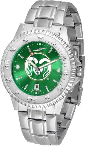 Sun Time North Carolina Tar Heels Men's Competitor Steel Watch Anochrome Dial in Kuwait