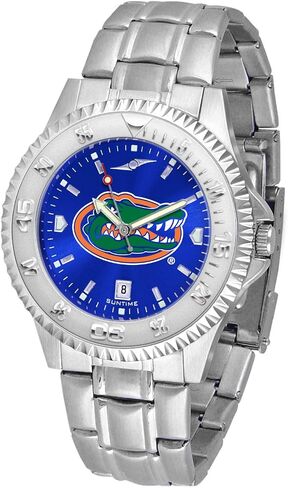 Sun Time North Carolina Tar Heels Men's Competitor Steel Watch Anochrome Dial in Kuwait