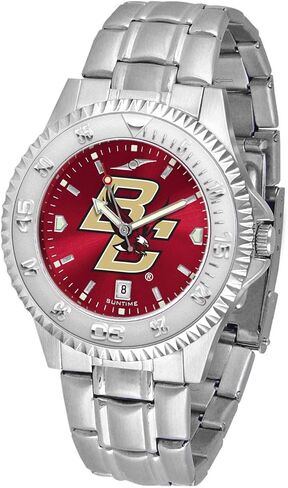 Sun Time North Carolina Tar Heels Men's Competitor Steel Watch Anochrome Dial in Kuwait