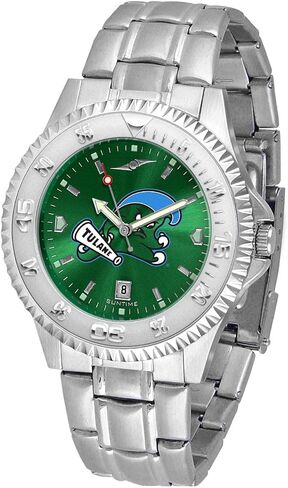Sun Time North Carolina Tar Heels Men's Competitor Steel Watch Anochrome Dial in Kuwait