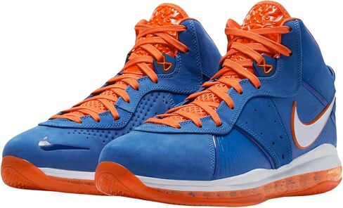 Nike Men's Lebron VIII QS Varsity Royal/White Sneakers 8.5 in Saudi Arabia