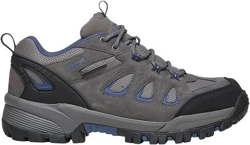 Propet Ridge Walker - Men's Orthopedic Waterproof Hi Gunsmoke/Orange - 15 Wide in Saudi Arabia
