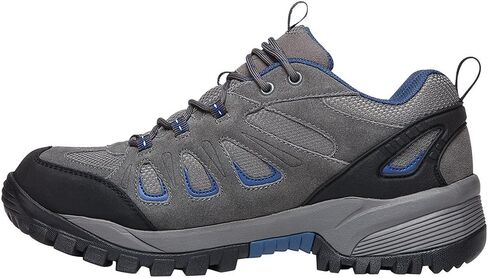 Propet Ridge Walker - Men's Orthopedic Waterproof Hi Gunsmoke/Orange - 15 Wide in Saudi Arabia
