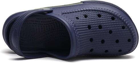 ShadowFax 2 Pairs Slip-on Arch Support Garden Clogs Shoes for Men and Women Indoor Outdoor Walking Slippers in Kuwait