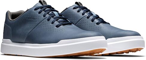 FootJoy Men's Contour Casual Golf Shoe, Charcoal/White, 7.5 Wide in Saudi Arabia