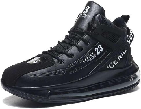 WILTENA Mens Fashion Comfy Air Cushion Basketball Shoes Boys Vogue Stylish Sports Tennis Sneakers Walking Casual Shoes in Kuwait