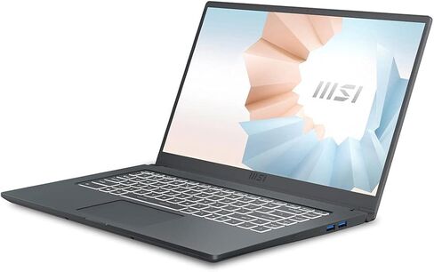 MSI Modern 15 Thin and Light Daily Laptop: 15.6" FHD 1080p, Intel Core i7-1195G7, Intel Iris Xe, 16GB, 512GB SSD, Win10, Carbon Gray (A11MU-681) in Saudi Arabia