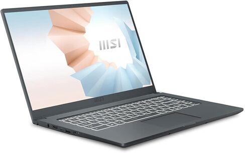 MSI Modern 15 Thin and Light Daily Laptop: 15.6" FHD 1080p, Intel Core i7-1195G7, Intel Iris Xe, 16GB, 512GB SSD, Win10, Carbon Gray (A11MU-681) in Saudi Arabia