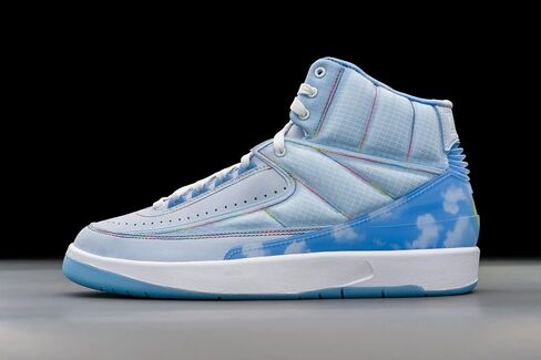 Jordan Mens Air Jordan 2 DQ7691 419 J Balvin - Size 11 Light Blue/White in Saudi Arabia