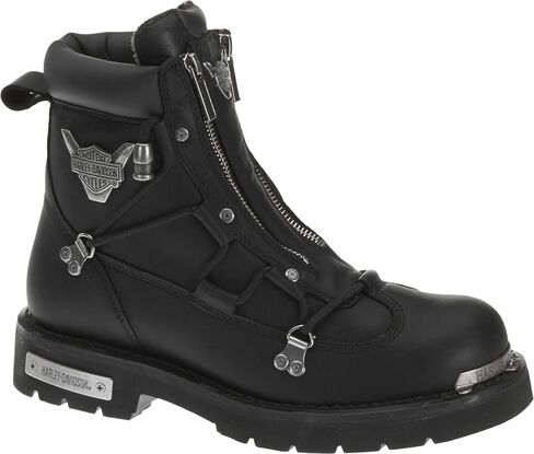 حذاء HARLEY-DAVIDSON FOOTWEAR للرجال برقبة خفيفة للركوب، أسود، 8.5 M in Saudi Arabia