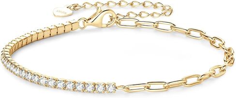 Moissanite Tennis Bracelet, 0.93cttw D Color VVS1 925 Sterling Silver Adjustable Bracelets for Women Wife Birthday Jewelry Gift in Saudi Arabia